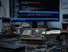 عیب‌یابی و رفع ارور قطع و وصل شدن پورت سریال برد میکروکنترلر ESP32 C3 Super Mini