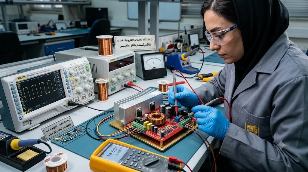 ماژول dc به dc افزاینده ولتاژ و مبدل بوست صنعتی در اتوماسیون اَدبینو