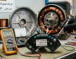 برد رگولاتور ولتاژ AVR موتور برق بنزینی و تجهیزات ژنراتور در اتوماسیون اَدبینو