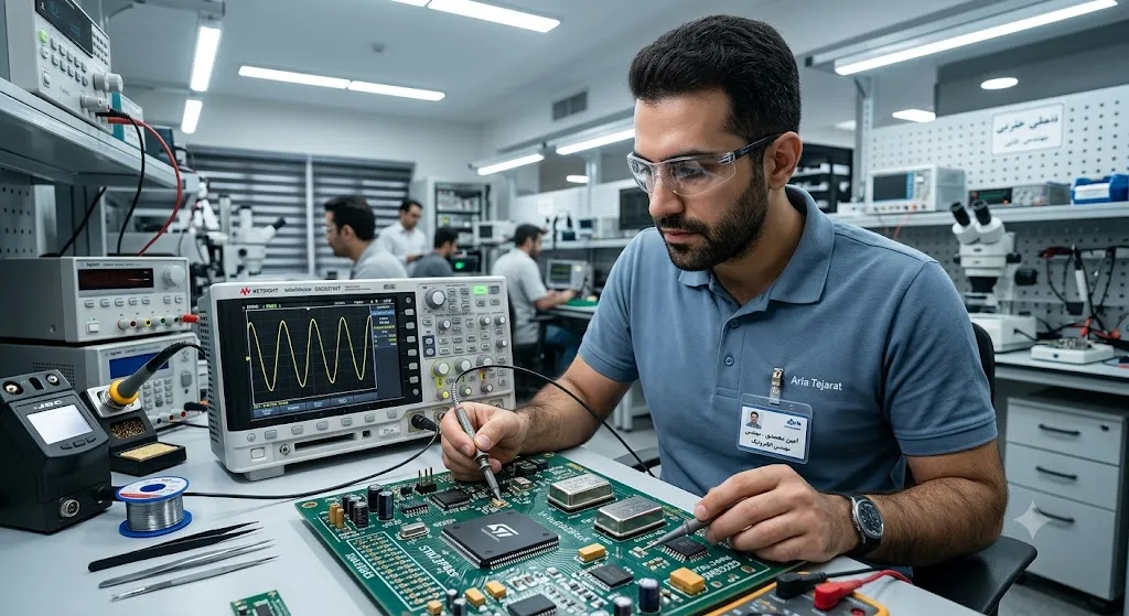 کریستال چیست انواع نوسان ساز کوارتز و قطعات فرکانسی در اَدبینو