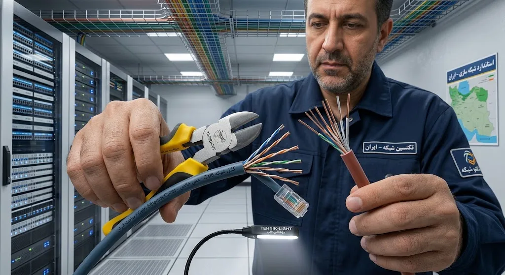 راهنمای جامع خرید کابل شبکه Cat6 بررسی تفاوت‌های مس و CCA